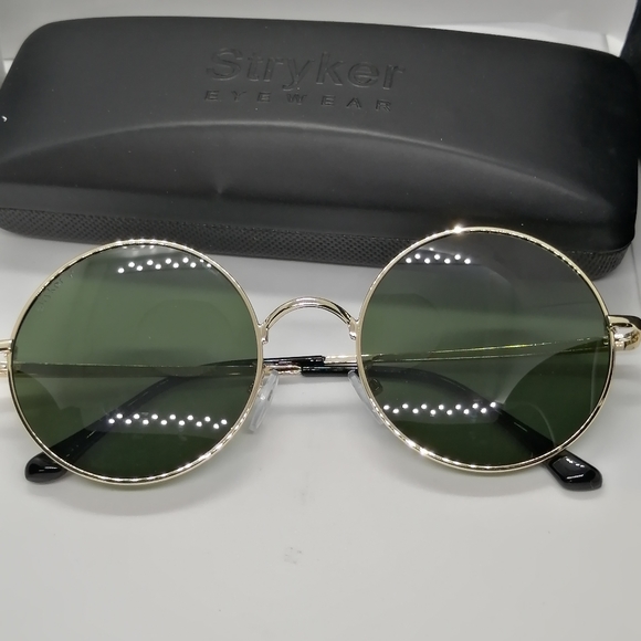 New Stryker Polarized Sunglass Gold w G15 Lenses - Picture 8 of 11